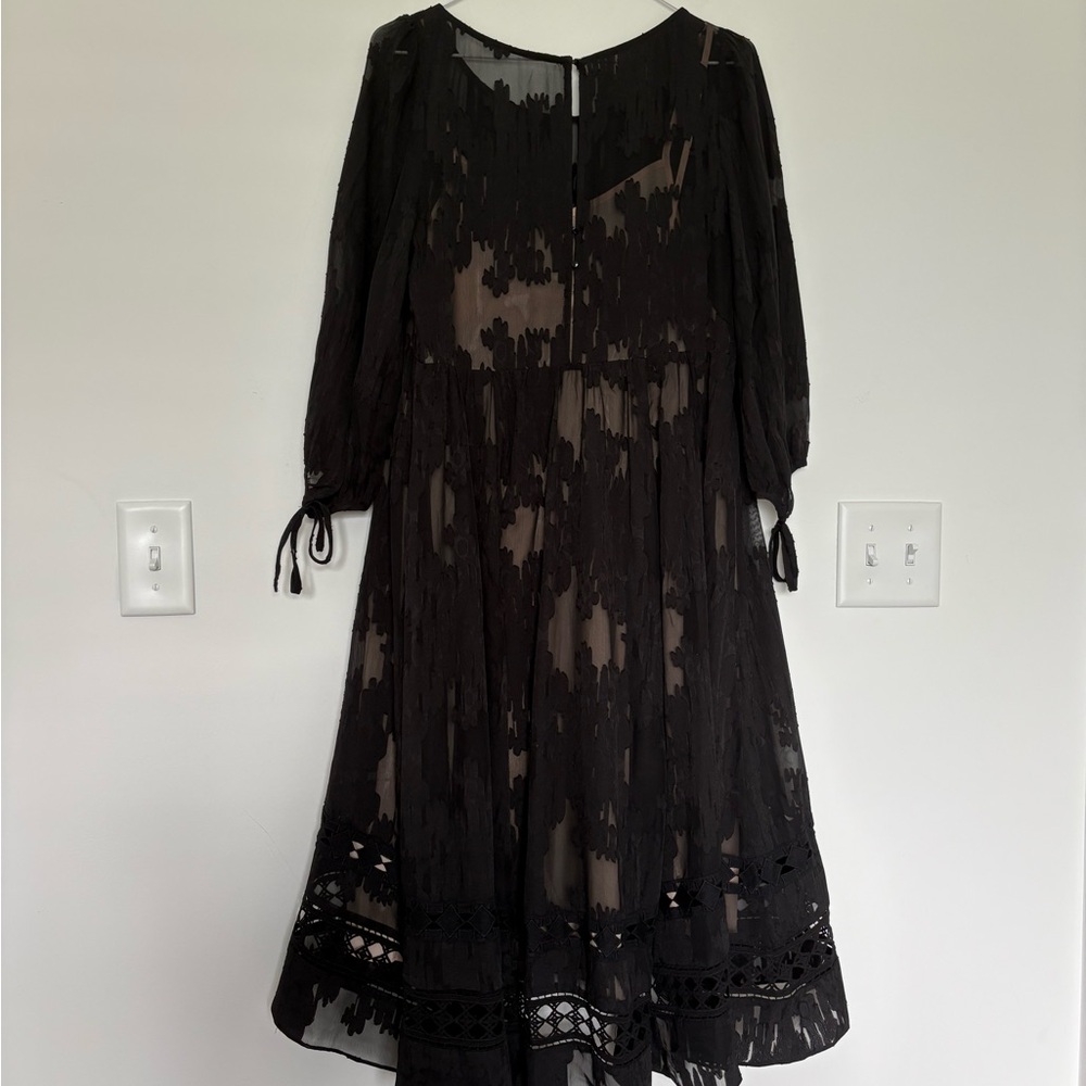 Elegant Black Lace Dress